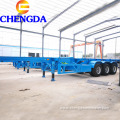 3 axle 40Ft Skeleton Container Trailer